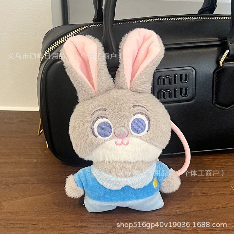 疯狂动物城DIY周边娃娃朱迪尼克毛绒儿童公仔礼物玩具玩偶批发萌|undefined