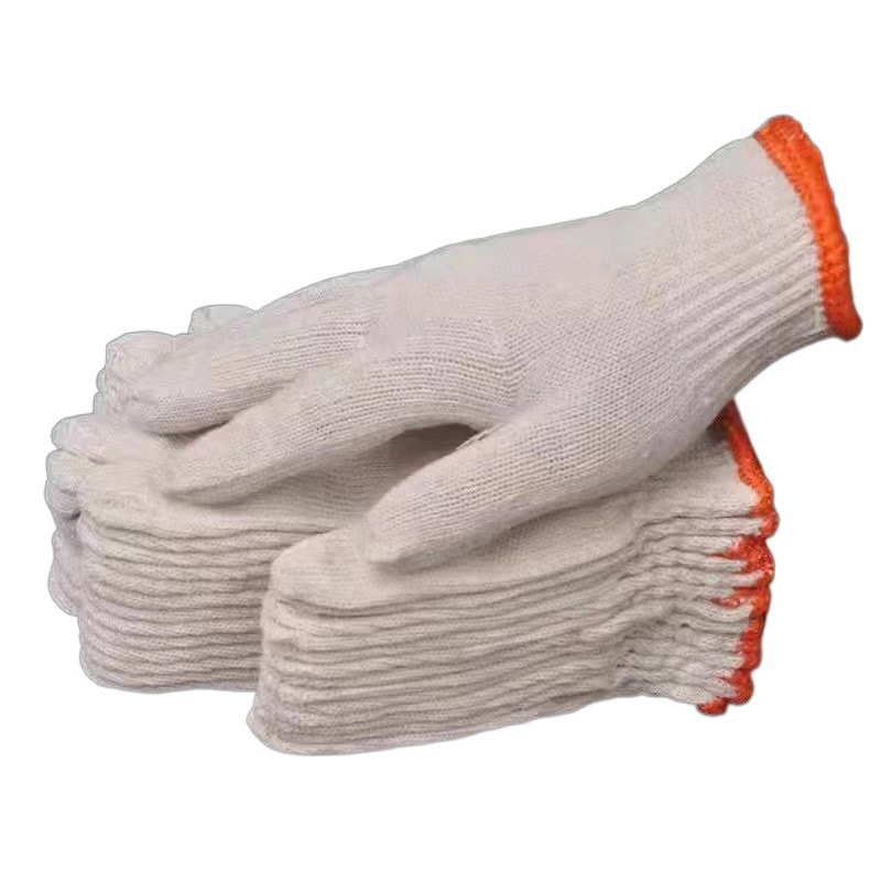 노동 보호 장갑 내마모성 면사 두껍게 미끄럼 방지 나일론 내구성 면사 남성의 얇은 작업 사이트 스레드 장갑 세부 정보
