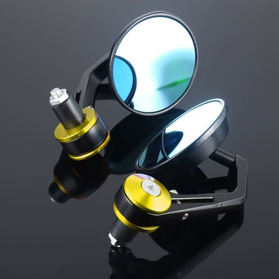 rearview mirror, Motorcycle rearview mirror - 5002-rearview-mirror-gold