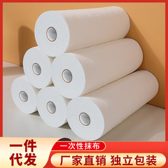 Disposable cloth wet and dry household cleaning dishcloth kitchen special paper water absorption non-oil factory direct sales 