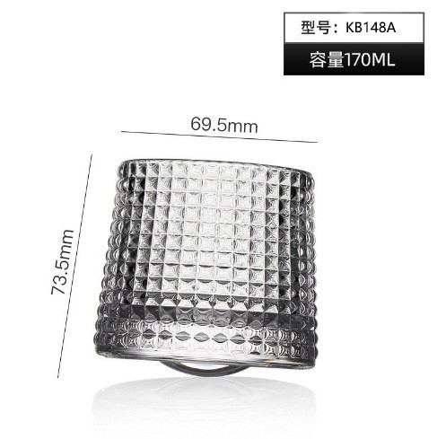 Artesanía creativa giratoria tumbler whisky taza de vino taza de cerveza casera shaker