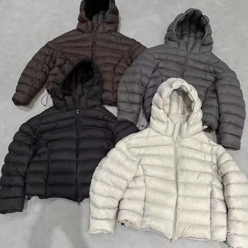 【90 White Duck Down】New 25-Style Short Hooded Slim-Fit down Jacket for Women