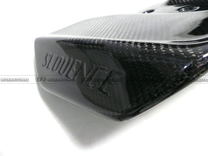 Suitable for Hyundai Veloster carbon fiber modified rear spoiler, SEQ model rear roof spoiler, aerodynamic spoiler