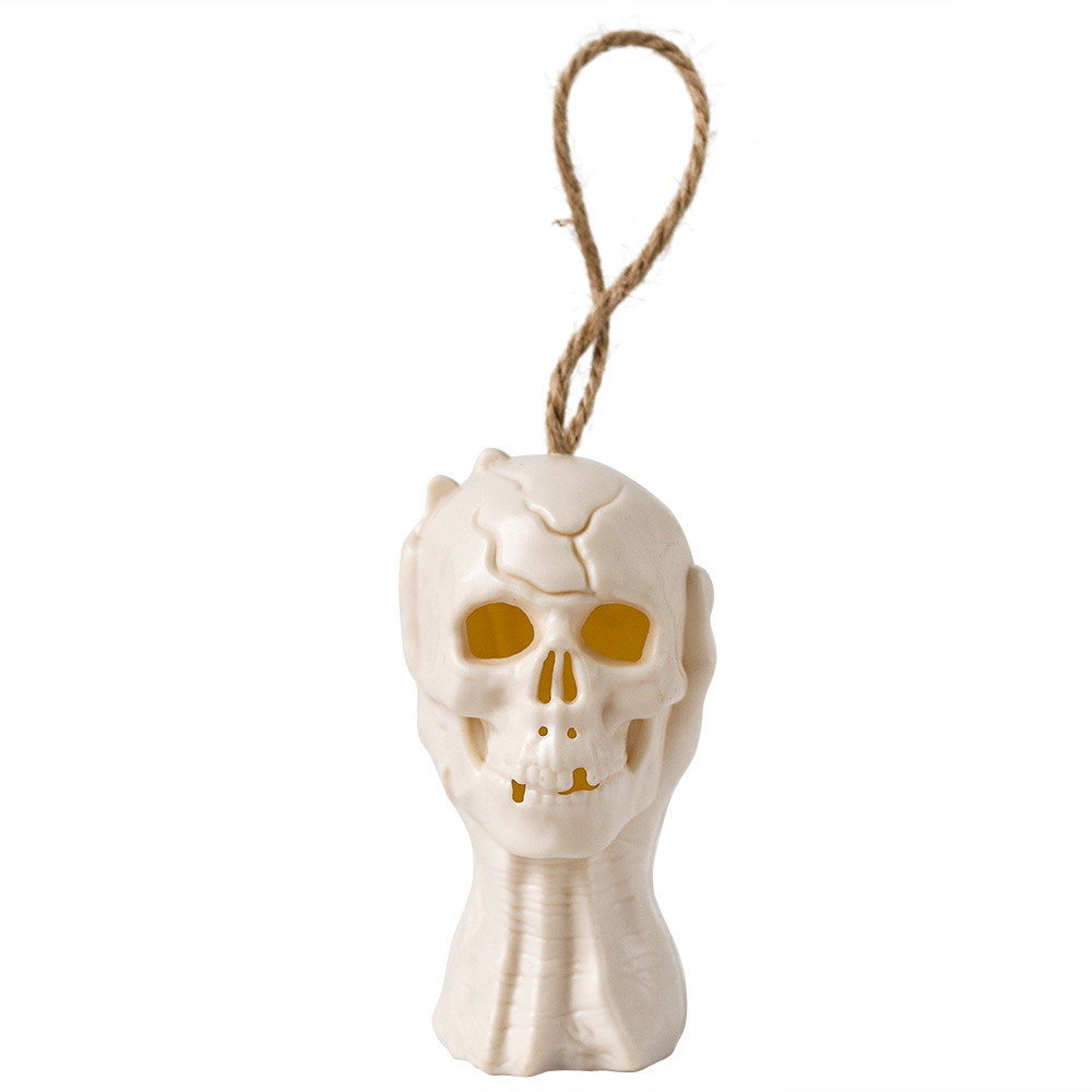 Decoración transfronteriza de Halloween, lámpara de calabaza, diseño de atmósfera de vacaciones, props, mano agarrada, velas cráneo, lámpara nocturna
