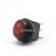 KCD1-105 waterproof round ship type switch upper and lower 12V car modification ship type switch with light KCD1