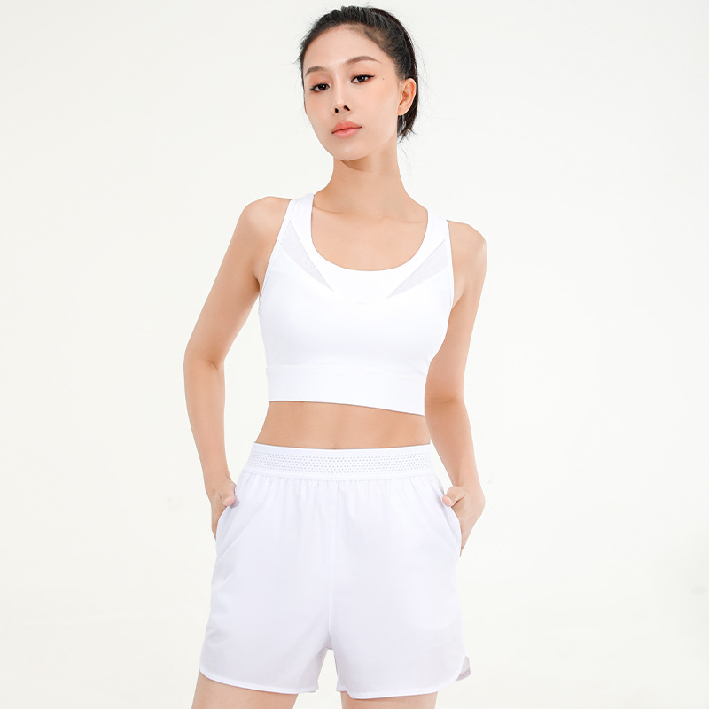 목련 화이트 (브라 + 반바지)
