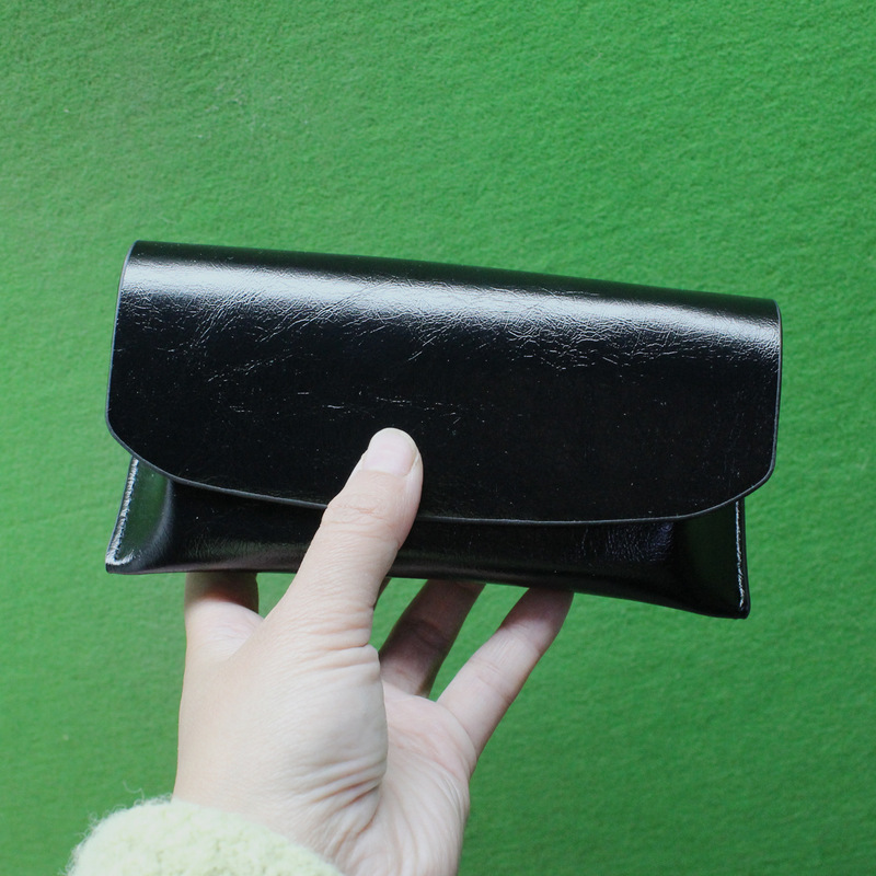 Factory Wholesale Retro Large Glasses Case Fashionable High-End Large-Capacity Sunglasses Box Sunglasses Storage Box Soft Bag