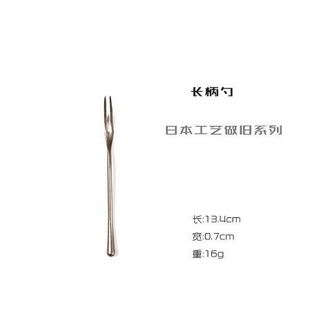 レトロな古い日本式ステーキナイフフォーク304ステンレスナイフinsデザートフォークスプーン果物フォーク砂食器スプーン|undefined