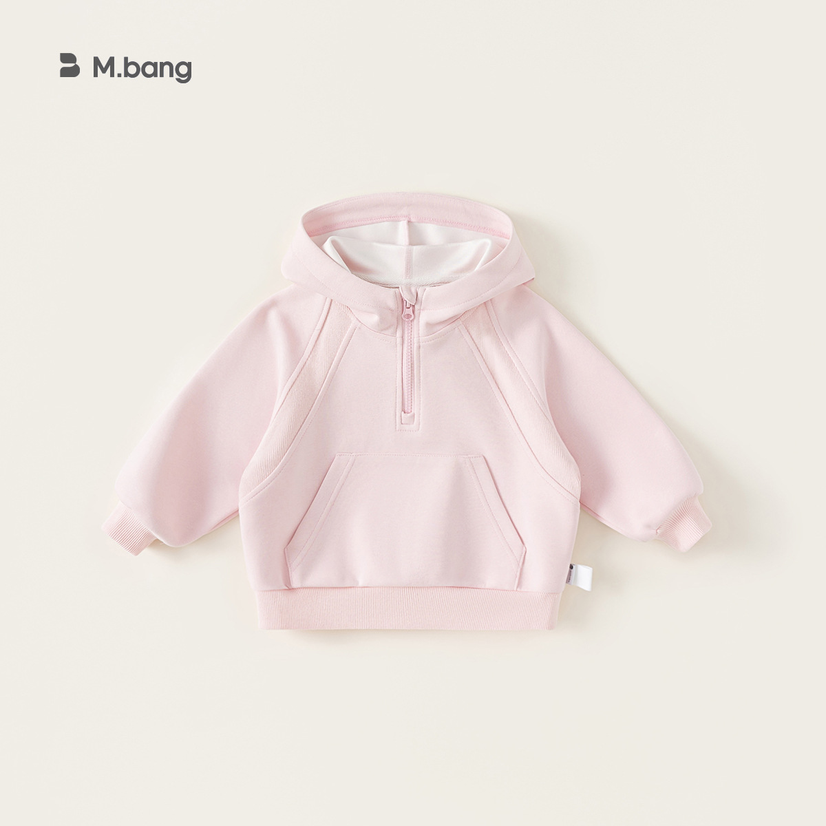 Bangchoan ropa infantil chaqueta con capuz de niña nuevo otoño bebé medio cremallera chaqueta chaqueta ropa infantil