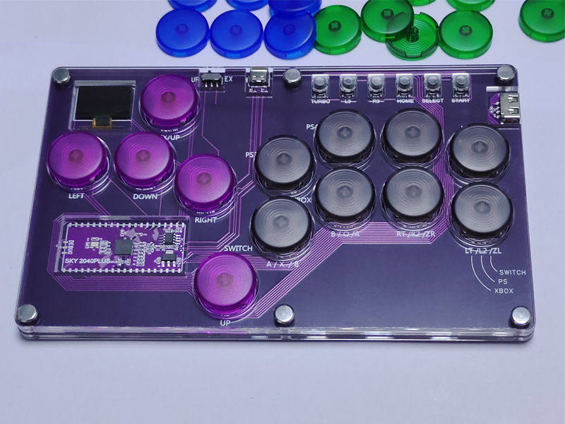 SKY2040PLUS13 teclas personalizadas SOCD juego de lucha teclado HITBOX Street Fighter 6Steam Arcade PS5