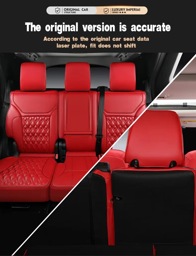 Suitable for Toyota Cruiser Seat Covers, Full Surround Four-Season Special Seat Covers, Interior Modification Leather Car Seat Cushions