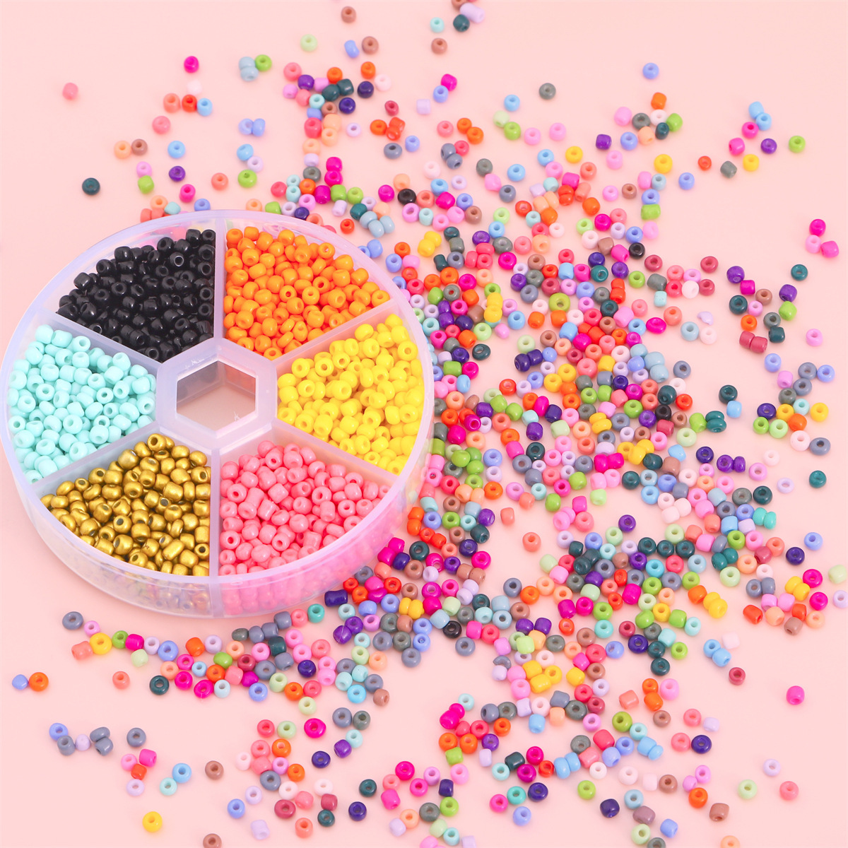 DIY Jewelry Accessories Classification 1 Set 3mm Glass Solid Color DIY Jewelry Accessories Beads