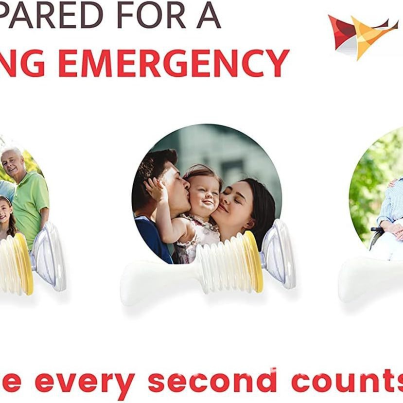 Span explosión Asfixia Dispositivo de Rescate entrenador de respiración sofocante Máscara de Rescate de Emergencia Corazón Artificial