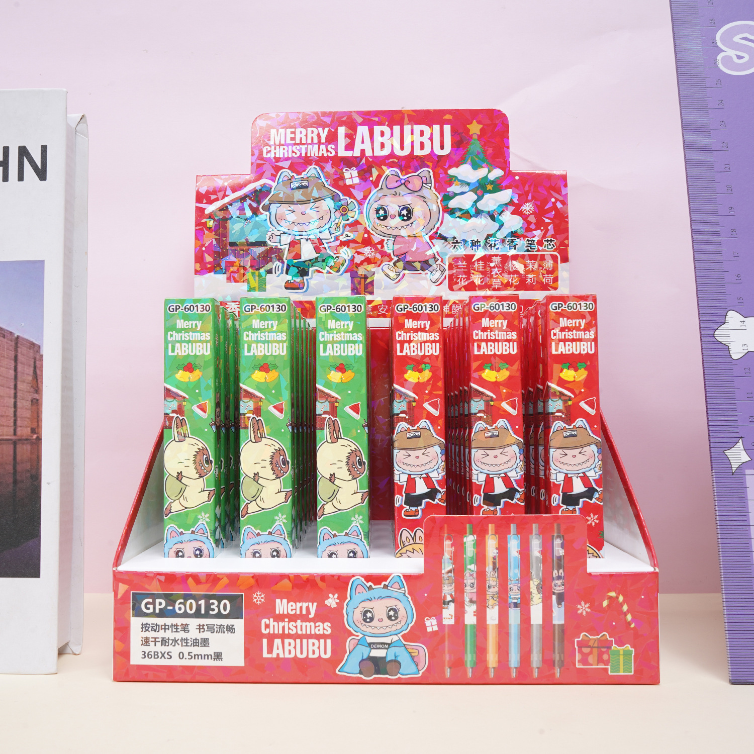 GP-60130 라부부 블라인드 박스펜 [단가]