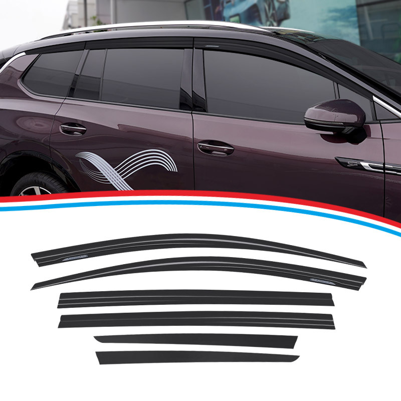 Tianxirui es adecuado para deflectores de lluvia para autos Volkswagen Talagon, viseras para ventanas, deflectores de lluvia modificados y accesorios.