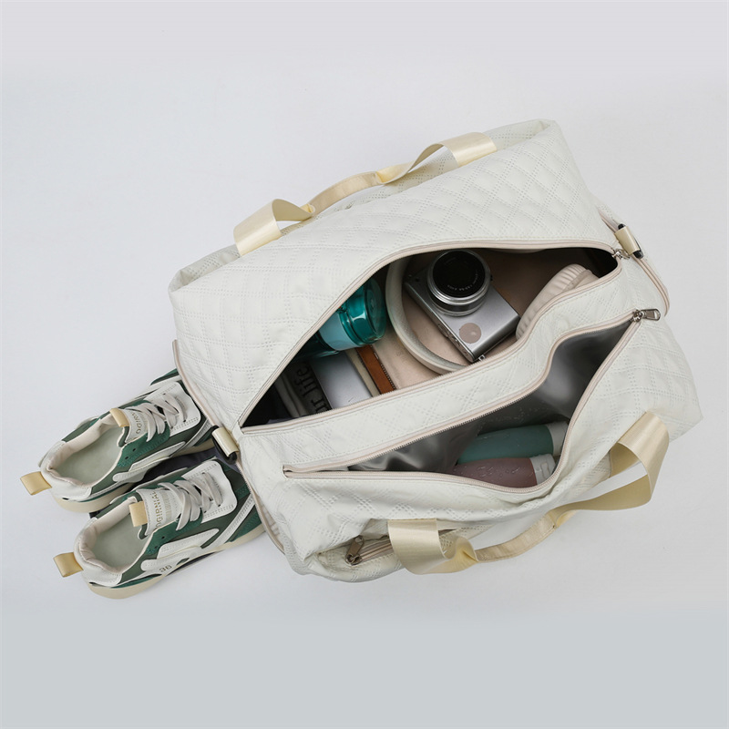 Bolso de viaje portátil transfronterizo de gran capacidad de separación en seco y húmedo, bolsa de yoga de fitness deportivo, bolsa de almacenamiento de viaje de negocios al aire libre