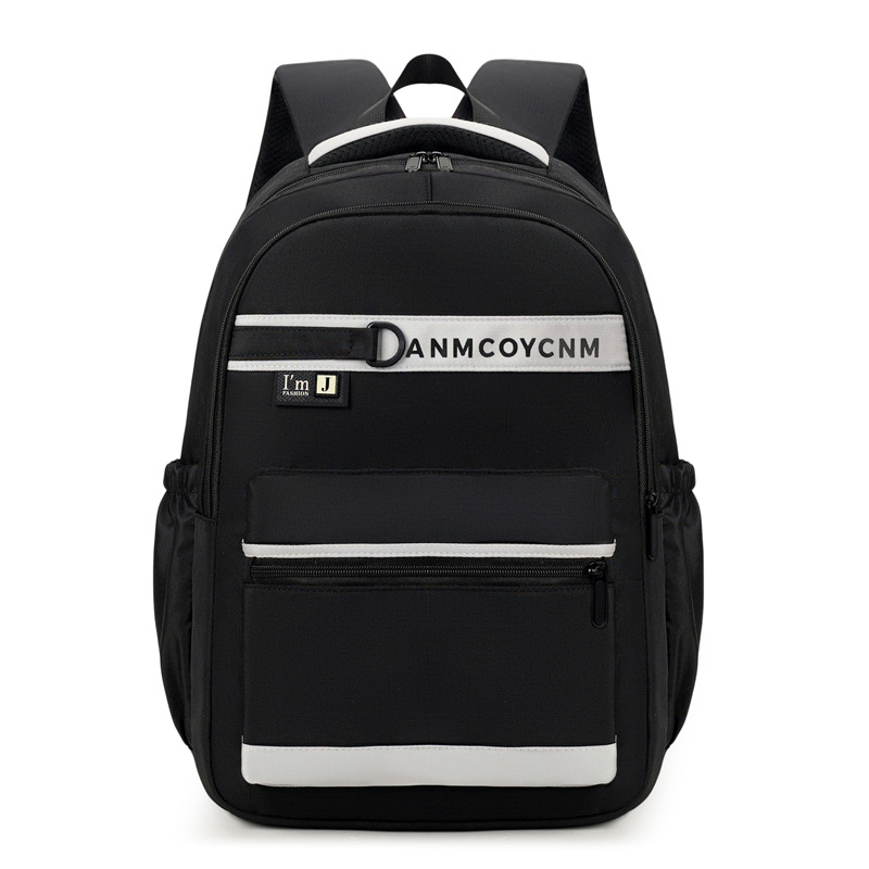 Mochila de moda de alta capacidad, escolas secundarias, viajes universitarios, mochila transfronteriza ligera de tela de Oxford