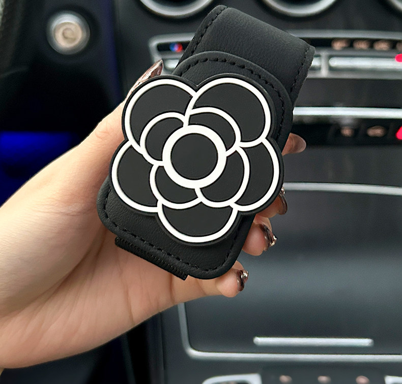 Car glasses holder, high-end car sun visor storage clip, creative multifunctional magnetic sunglasses holder