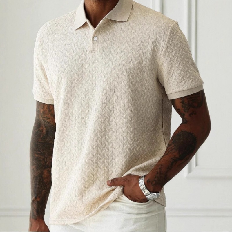 Cross-Border Temu Shein Amazon Cross-Border Foreign Trade Men's Solid Color Lapel Front-Button Short-Sleeved Shirt Casual Daily Wear Cross-Border Temu Shein Amazon Cross-Border Foreign Trade Men's Solid Color Lapel Front-Button Short-Sleeved Shirt Casual Daily Wear