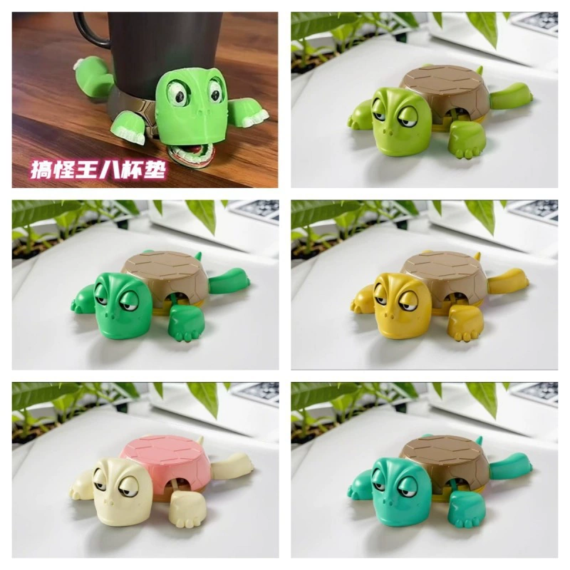 Граница-cross funny turtle подставка под кружку с давлением взгляд конечности разброс толстая противоскользящая изоляционная основа черепашки декоративная игрушка