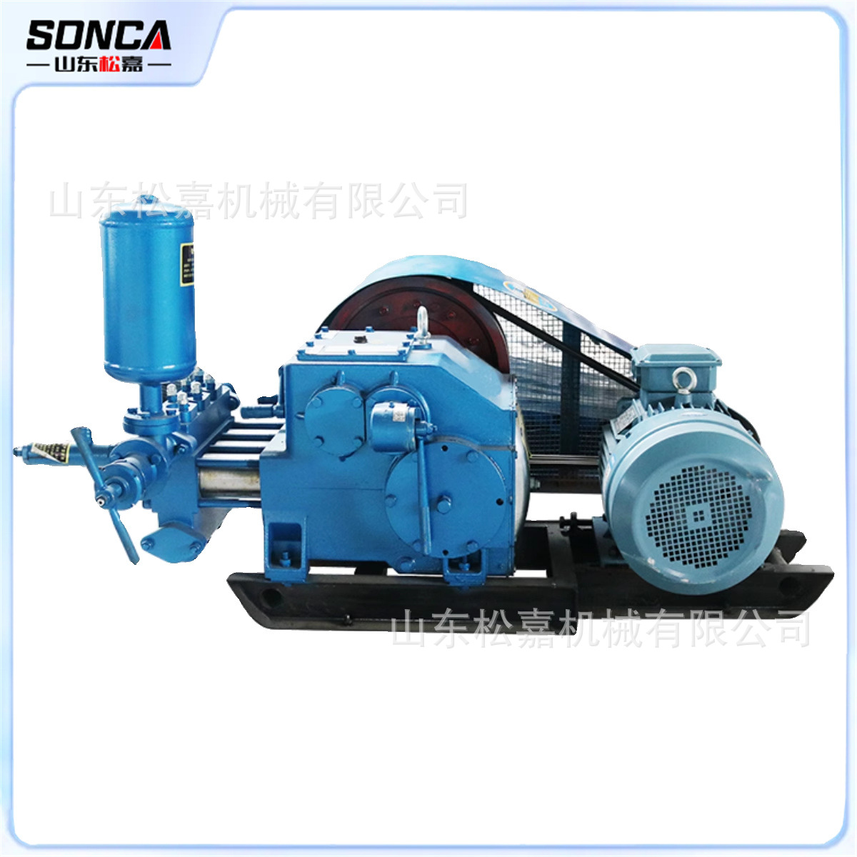 Bomba recíproca de pistón BW250 bomba de lodo diesel eléctrica líquido de lavado de perforación bomba de inyección de transferencia de cemento de alta presión