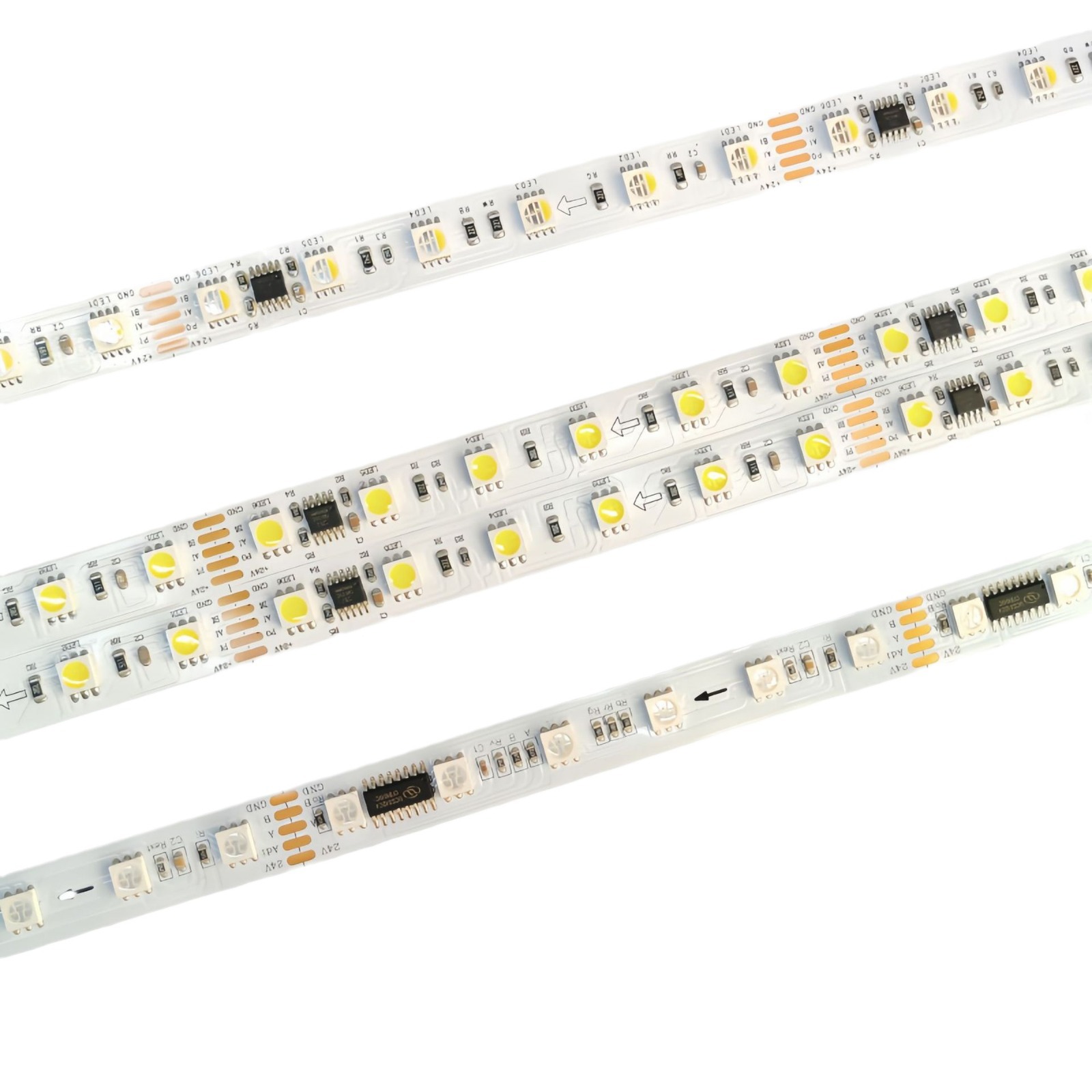 DMX512 luz mágica con barra de luz a todo color, código de dirección direccionable, señal paralela, luz 24V60, barra de luz Madrix