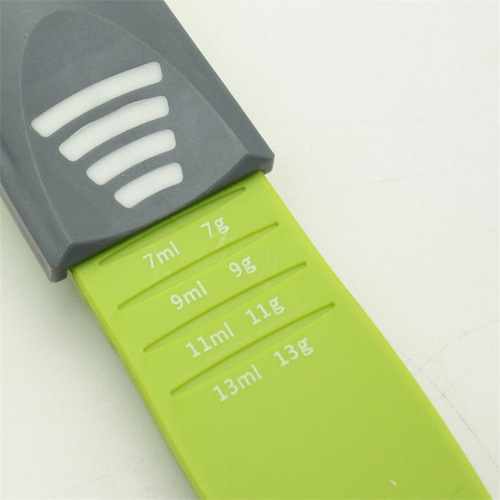 Cross-border eight-level baking scale measuring spoon, adjustable measuring spoon, milk powder quantitative spoon, kitchen tool measuring spoon