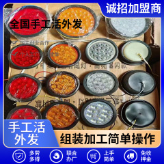 手芸起業プロジェクトの注文を受けて、自宅で加工できる外注加工品を受注します。自宅で加工・組み立てが可能です。99
