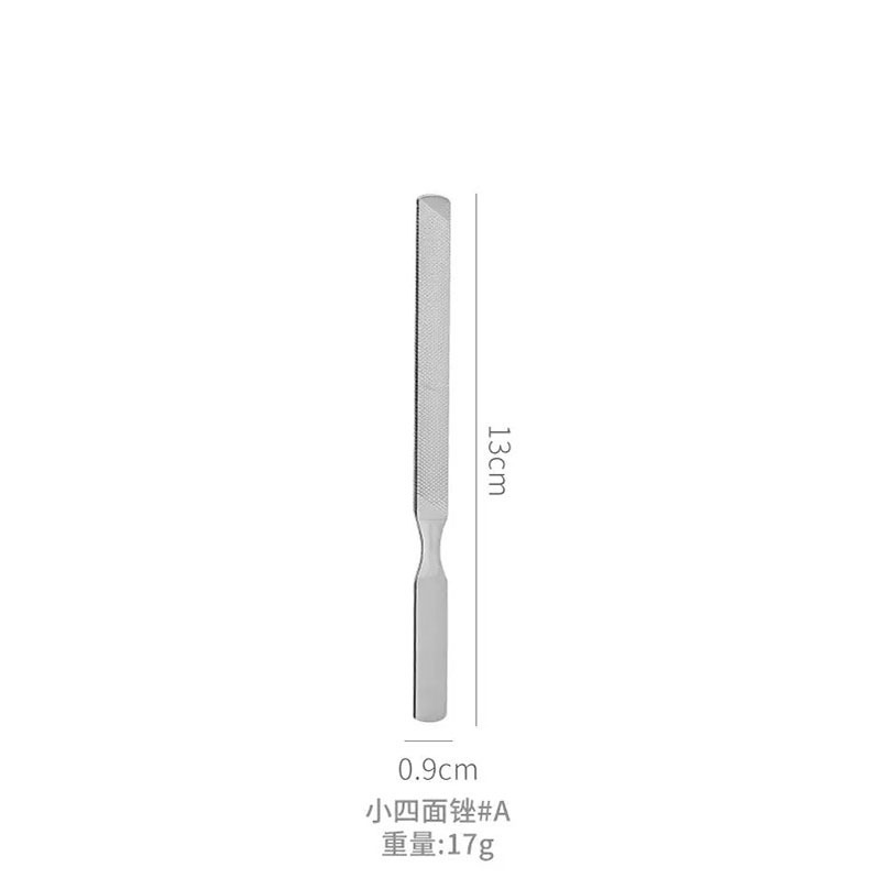 跨境不锈钢足部护理套装美甲店死皮叉双头剔甲器磨脚器去角质工具|undefined