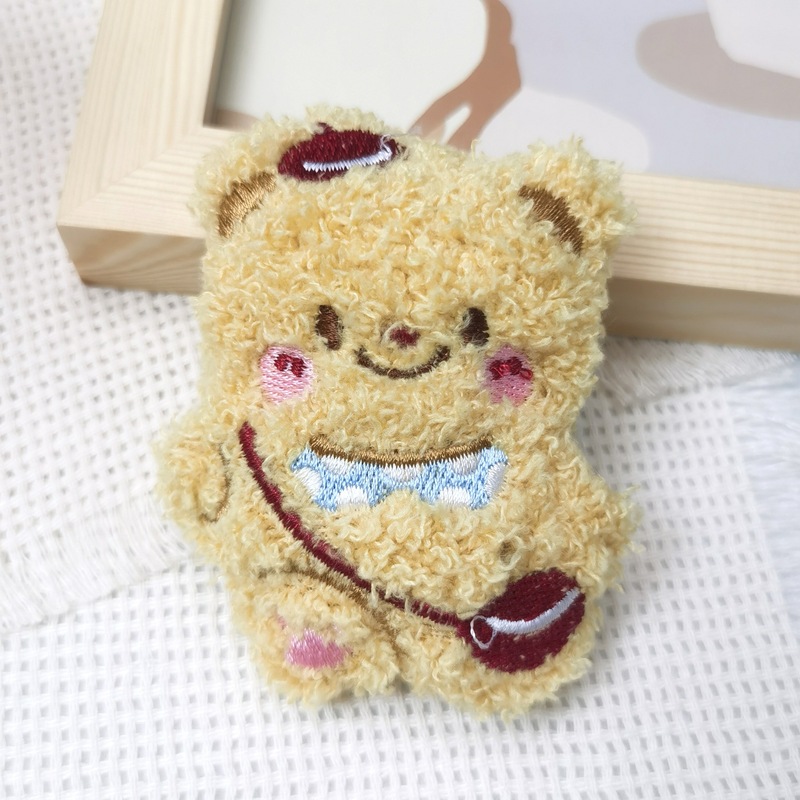 新しいアニメの毛の熊のリュックサックの熊の人形の包みのブローチのペンダントの服装の携帯電話の携帯電話の携帯電話の装飾のアクセサリの卸売り|undefined