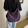 大容量轻便格子春夏托特包