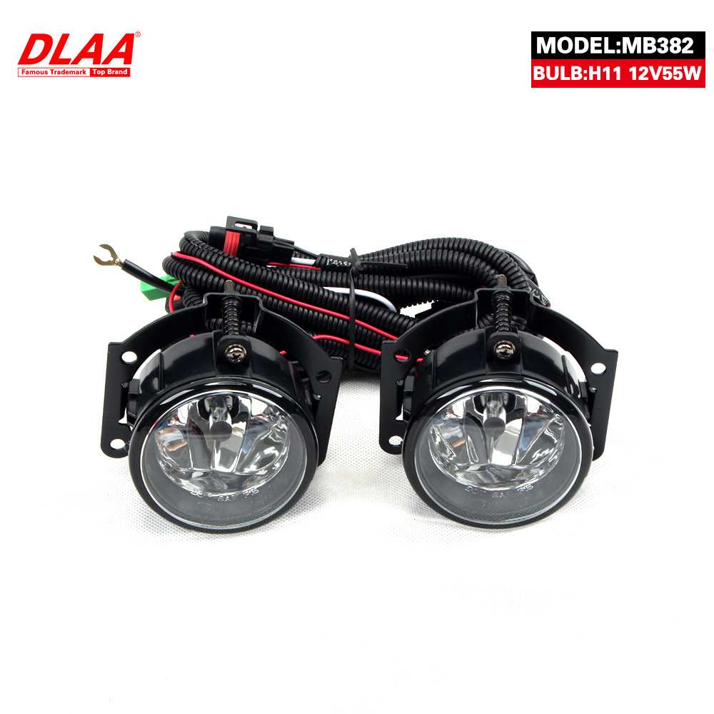 Aplicable a Mitsubishi 08 09 Lancer conjunto de lámpara de niebla delantera Lancer luz de día conjunto de lámpara de barra delantera