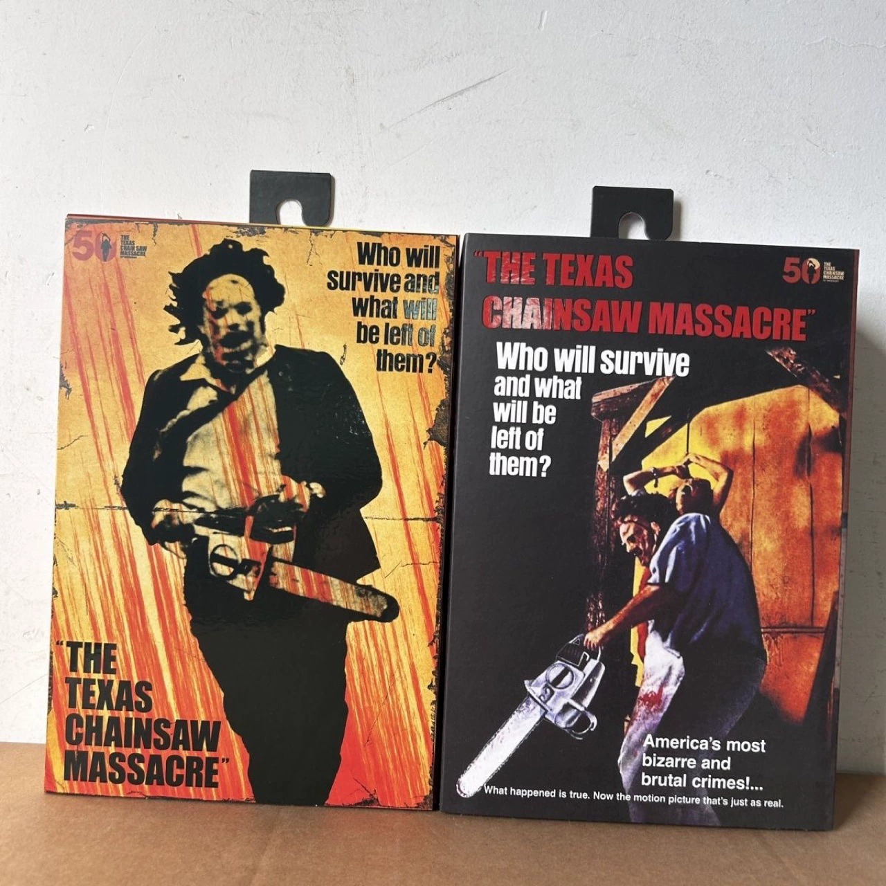 Оригинал NECA 41607 Skinny Face "Техасская резня бензопилой" юбилейное издание 50 лет, фигурка 7 дюймов