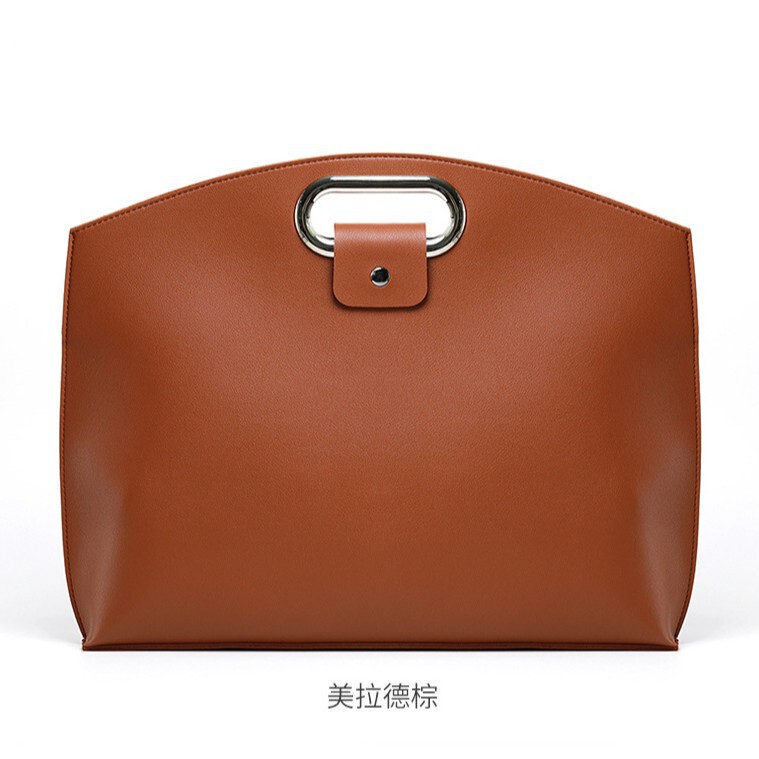 Business notebook portable leather computer bag macbookpro13.3 inch millet 14 inch ipad tablet bag