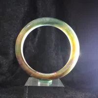 5A-класс полупрозрачный водяная трава нефритовый браслет jadeite натуральный нефрит юбилейный ювелирный женский