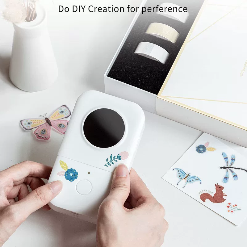 Phomemo Small handheld printer, (Cross-border trading), bluetooth