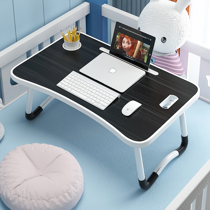 New foldable bed computer desk, bay window bedside desk, laptop office lazy desk, student dormitory small table New foldable bed computer desk, bay window bedside desk, laptop office lazy desk, student dormitory small table