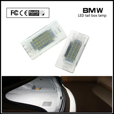 Suitable for BMW 135 Series E36 E38 E60 E90 E87 LED trunk light, rear trunk light, and cargo area light (License plate lamp)