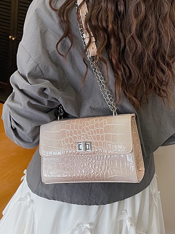 Nicho de textura francesa bolso de mano pequeño para mujeres 2026 nuevo cross-border retro moda moda piedra mochila