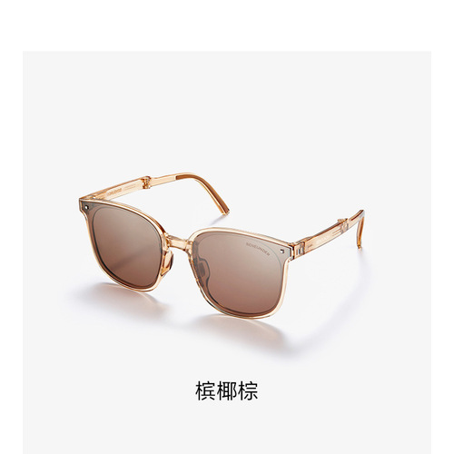  New Folding Sunglasses Summer Sunscreen Live Broadcast Sunglasses Lightweight Spring Legs Manufacturer Wholesale