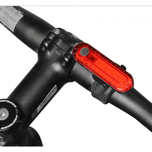 Bicycle tail light USB charging tail light 056 mountain bike light highlight creative tail light night riding road bike riding