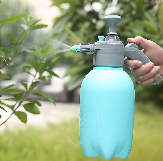 Regadera de regadera, regadera para el hogar, regadera, horticultura, tipo botella de spray, rociador, presión, presión, desinfección de plantas