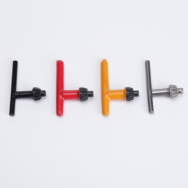 厂家钻夹头钥匙扳手Q系列浸塑手电钻钥匙加厚加硬钻夹头钥匙扳手