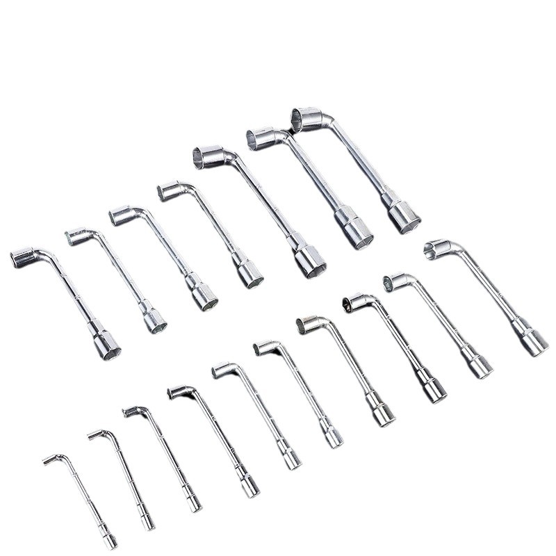 Fábrica directa de espejo L-codo llave multi-modelo multifunción llave hexagonal llave de tubería herramientas de hardware