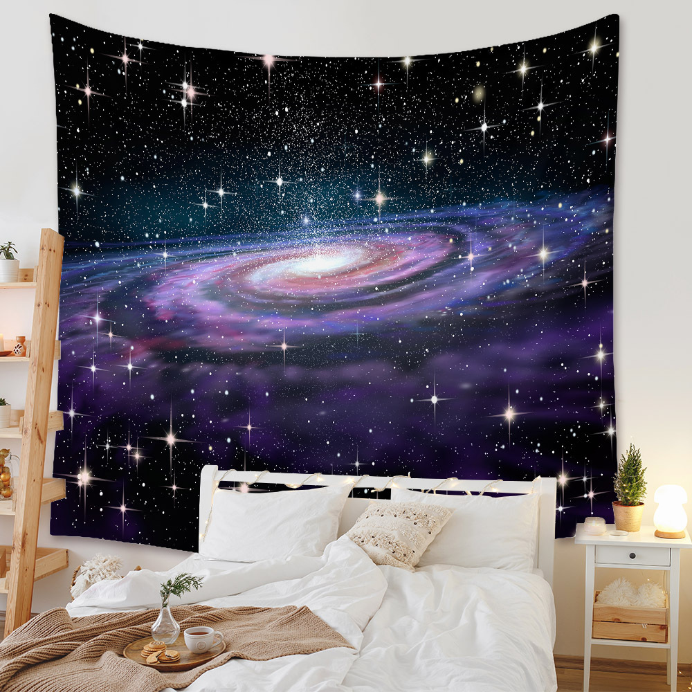 Fashion Universe Painting Wall Decoration Cloth Tapestry Wholesale Nihaojewelry display picture 128