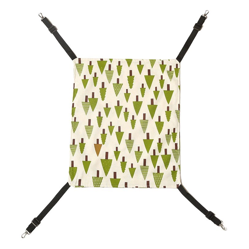 Трансграничный гамак для домашних животных регулируемое холщовое гнездо для кошек и собак Двухслойное утолщенное подвесное гнездо на флисовой подкладке оптовая продажа с фабрики