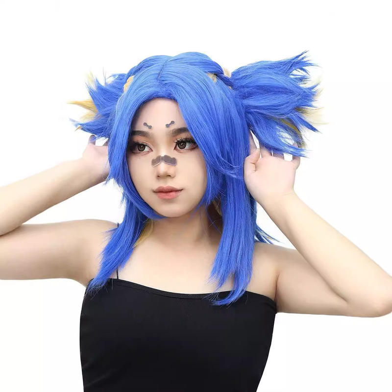 Anime wig fearless contract role-playing cosplay wig factory direct a generation of wholesale
