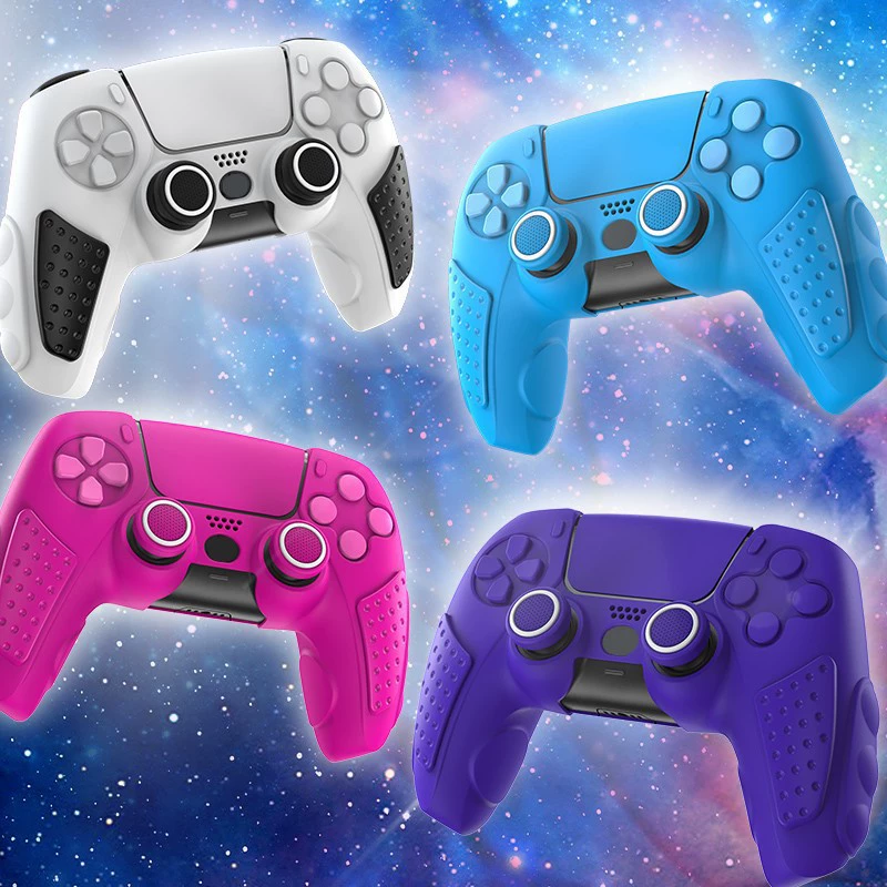 良值 (IINE) Подходит для чехла Sony PS5 контроллера, против падения, силиконовый чехол для рукоятки PlayStation