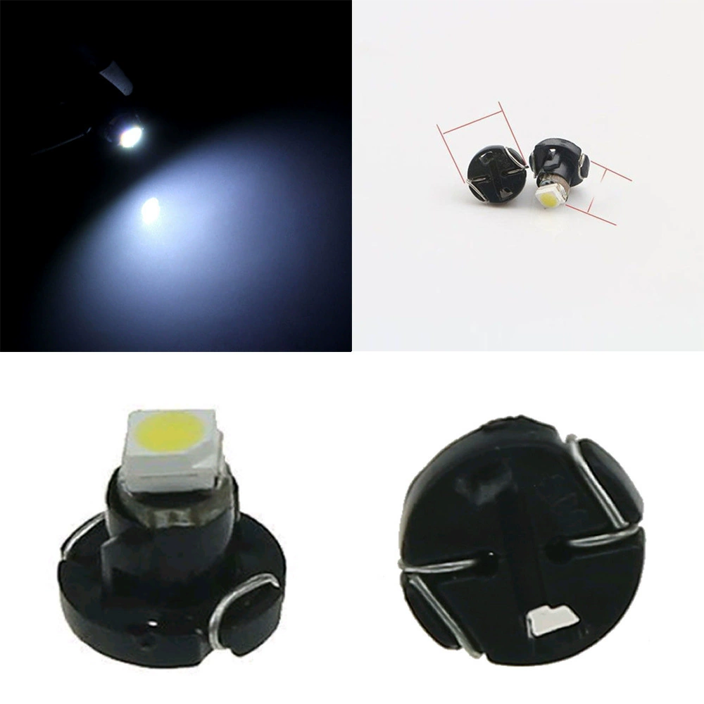 Авто LED свет, инструментальный свет T3 1210 1smd мотоциклетный LED свет Burled T4.2 T4.7 12V белый свет