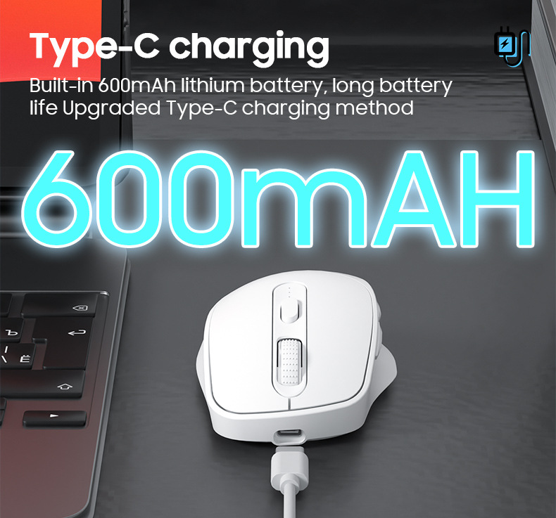 Cross-border smart translation mouse, voice input, wireless Bluetooth, silent, multi-language translation, charging translation mouse undefined